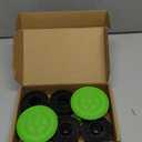 8 Pack Weed Wacker String Fit for Greenworks String Trimmer, 0.065"-18Ft Dual String Trimmer Line Auto-Feed Weed Eater String Replacement Parts Spool(6-Pack) Cap Cover(2-Pack)
