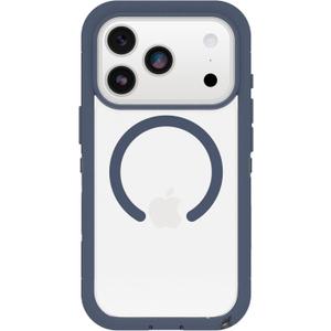 OtterBox iPhone 17 Pro Defender Series Pro XT Clear Case - Baby Blue Clear - Tough, Rugged & Durable iPhone Case, Snaps on MagSafe
