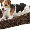 MidWest Homes for Pets Small QuietTime Deluxe Coco Chic Pet Bed, Ultra-Soft & Overstuffed, Machine Washable, Fits 24-inch Crate