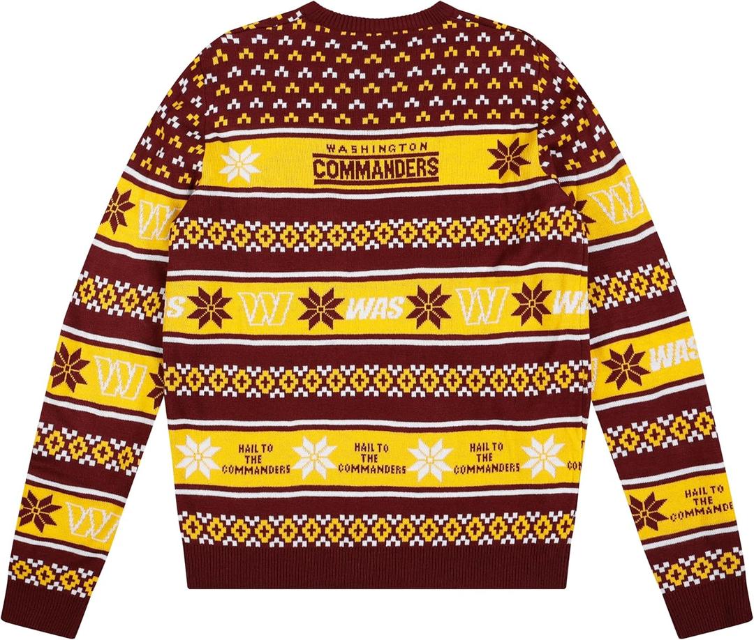 FOCO NFL Team Big Logo Ugly Sweater (S)