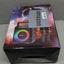 Karaoke Machine for Adults - Portable Bluetooth Karaoke Speaker with Two Wireless Microphones, PA System Speaker Supports TF Card/USB, AUX in, REC, Bass & Treble for Party/Meeting