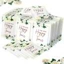 Glenmal 80 Happy Tears Tissues Packs for Wedding Bulk 240 Pcs 3 Ply Wedding Tissues for Guests Travel Size Bulk Individual Facial Welcome Bag Stuffers Gift Bride and Groom Mother (Fresh Style)
