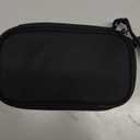 FYY Travel Cable Organizer Pouch Electronic Accessories Carry Case Portable Waterproof Double Layers All-in-One Storage Bag for Cord, Charger, Phone, Earphone Black