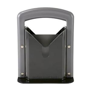 Hoan The Original Bagel Guillotine Universal Slicer, Silver, 9.25-Inch - Effortless Stainless Steel Slicer Bottom Edge is Broken Off