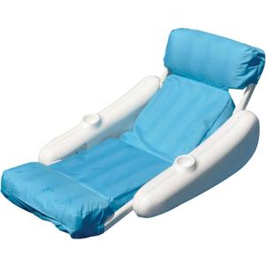 SWIMLINE ORIGINAL 10025M Sunchaser SunSoft Luxury Lounger Chair Pool Float | Molded Frame & Pontoon Design | Pool Floats Adult | Pool Lounger | Pool Accessories | Pool Chairs and Lounges For In Pool