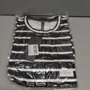 PrinStory 2 Piece Lounge Sets for Women Summer Outfits Short Sleeve Womens Short Sets Casual Matching Set (Black, L)