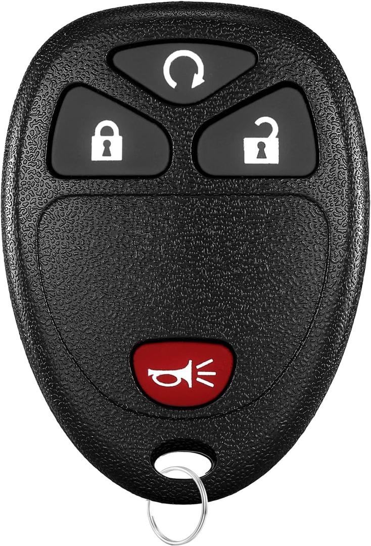 Key Fob Replacement Fits for Chevy Silverado Avalanche Equinox Express Traverse GMC Yukon Sierra Acadia 2007 2008 2009 2010 2011 2012 2013 Cadillac Escalade Car Keyless Entry Remote OUC60270 OUC60221