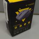 E-YOOSO Wireless Mouse for Laptop, Portable Optical Computer Mouse, 6 Buttons, Cordless 2.4GHz with USB Receiver, 5-Level 4800 DPI, 18 Months Battery Life, for PC, Chromebook, Windows, Mac(Pink)