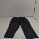 Zoulee New Men's Front Zipper Fly Open-Bottom Sweatpants Jogger Pants (Medium, Dark Grey)