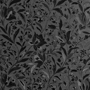 Total Blackout Window Film,100% Light Blocking Glass Door Film Etched Tulip,Room Darkening Window Cling,No Glue/Heat Control/Anti UV for Day Sleep & High Privacy,23.6 inches by 118 inches