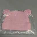 Duoyeree Baby Hat Newborn Hat Adorable Cotton Bear Ear Beanie Cap for Infant Girl Boy 0-6 Months (Pink)