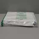 NICETOWN Sidelight Curtains for Front Door 72 inches Long 100% Blackout Linen Thermal Insulated Semi Sheer French Door Panels for Entry Front Cover Privacy, 54" W x 74" L, 1 Panel, White