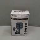 Outdoor Power Stake Timer, Wireless Remote Control, Photocell Light Sensor, 6ft Extension Cord with Switch, 3 Waterproof Grounded Outlets with Cover, UL Listed