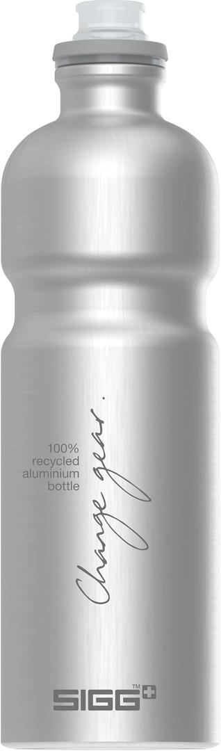 SIGG - PCR Aluminum Water Bottle - Move MyPlanet - Alu - Leakproof - Lightweight - BPA Free - 25 Oz