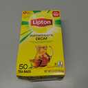 Lipton Black Tea Bags, Decaffeinated, 50 Count, BBD 03/06/2026