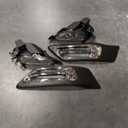 Fog Lights for Honda CRV 2002-2004 with 9006 12V51W Bulbs Fog Lamps Replacement Included Wiring Kits & Switch- 1 Pair (Clear Lens)