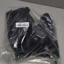 Women's Knee High Boots Fashion Platform Lug Sole Tall Riding Boots Comfortable Stretch Calf Dress Long Boots (7, Black)