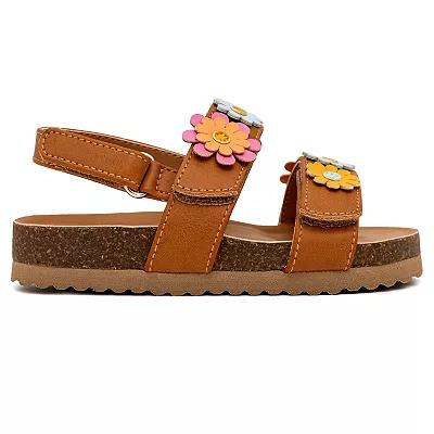 Kids Sandals Girls 9 Tan