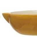 3 x Creative Co-Op Hand-Painted Stoneware Measuring Cups, Multicolor