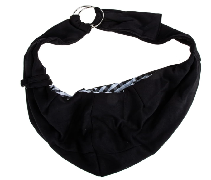 Pet Carrier Backpack Breathable Dog Sling Carrier Adjustable Strap Polyester Outdoor Travel Pouch Portable Pet Carrying Bag for Small Dogs and Cats