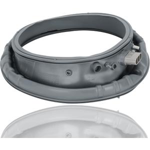 DC97-18094B(AP5917067) Washer Door Boot Seal Gasket Diaphragm for Samsung Washer WF42H5200A WF42H5200AP/A2 WF42H5000AW/W2 WF42H5000AW/A2 WF42H5200AW/A2 WF42H5200AF/A2 Replaces AP5917067, PS9606239