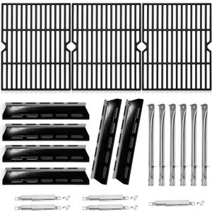Hiorucet Grill Grate Parts for Kenmore 6 Burner 146.47223610, Kenmore 4 Burner 146.16198211, 146.10016510, 146.16197211, 146.34461410, 146.16198210, 146.16197210 Kenmore BBQ Grill Replacement Parts.