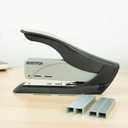Bostitch Office 60 Sheet Heavy Duty Stapler - Two Fingers, No Effort, Spring Powered Stapler - Gray (1200)