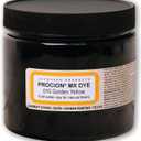 Jacquard Procion MX Tie Dye Powder Golden Yellow, 8 Ounce Jar for Fabric and Clothing | Permanent and Washfast