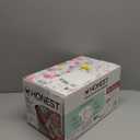 The Honest Company Comfort Dry Disposable Diapers for Sensitive Skin, Hypoallergenic, Rose Blossom + Tutu Cute, Club Box Size 1 (814 lbs), 78 Count