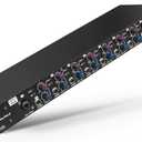 Bolanle PH8000 8-Channel Headphone Amplifier, High-Power Stereo Distribution Amp with Independent Volume Controls, 1U Rackmount for Studio Recording, Live Sound, Broadcasting, and Multi-User Monitorin