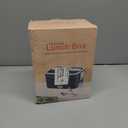 Electric Lunch Box 80W for Adults, 1.8L Lunch Warmer with 2 Compartments for Truck/Car/Work, Fast Portable Heated Lunch Box Food Warmer Heater 12/24/110V, Lonchera Eléctrica Portátil