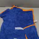Bienbee Dog Bathrobe, Quick Drying Super Absorbent Dog Robes for After Bath, Warm Keeping Dogs Towel, Dogs Bath Supplies, Dark Blue XL