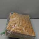 Bedsure GentleSoft 100% Cotton Blanket Queen Size for Bed - Breathable and Lightweight, Soft Cozy Textured Herringbone Woven Blanket for Summer, Olive Green, 90x90 inches