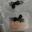 FBY2850 Fuel Injectors,Compatible with/Nissan 2.0 Sentra 2007-2012,NV200 2.0L 2013-2018,Compatible with/Nissan 1.8 Versa Tiida Cube 2009-2014 1.8L |18 Holes| |Set of 4|