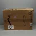 Home Zone Living 12 Gallon Slim Kitchen Trash Can with Soft Close Lid, Step Pedal, Bag Tuck Band, and Removable Liner, Stainless Steel, Silver