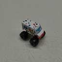 Movie Cars 2 3 Lightning McQueen Curz Mater Black Storm Jackson Danny Swervez Giant Wheels Cars Diecast Vehicles Toys Set Children Car Toy Friction Powered Truck Toy (ICE Cream Truck)