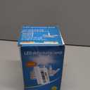 500W Equivalent E27 LED Ultra-Bright Garage Light, 6500K Cool Daylight White, Flicker-Free Energy-Saving Bulb, Suitable for Garage/Factory/Outdoor Camping/Backyard and Home Lighting