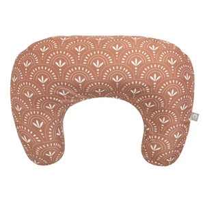 Boppy New Nursing Pillow – Clay Boho Arches – Larger, Firmer, More Supportive Pillow for Breastfeeding & Bottle Feeding