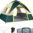 KOMCLUB Camping Tent Tents for Family Camp Tent Waterproof | windproof Outdoor for Backpacking Hiking Easy Setup With storage bag