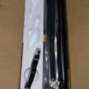 YaFex Curtain Rods 32-144 Inch, Heavy Duty 1 Inch Adjustable Curtain Rod for Windows, Black Extra Long Window Treatment Rods, Modern Design, Easy Installation