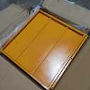 Sidasu Propane Tank Storage Cabinet - 31"x30"x35" Yellow Steel Box Holds 4 Cylinders (Fits 3,5,11,20,30,33lb Tanks)