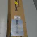 Retractable Baby Gates 2 Pack, 55" Wide Mesh Dog Gate Indoor, 34" Tall Gate for Stairs Doorways Hallways Deck, Child Pet Safety Gate for Indoor Outdoor Home Use, Black