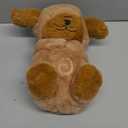 Ianul Breathing Stuffed Animal, Soothing Stuffed Animal for Anxiety Relief with Realistic Breathing Motion, Calming Music, Gentle Lights, Machine Washable, Ideal for Baby Adult and Relaxation (Dog)