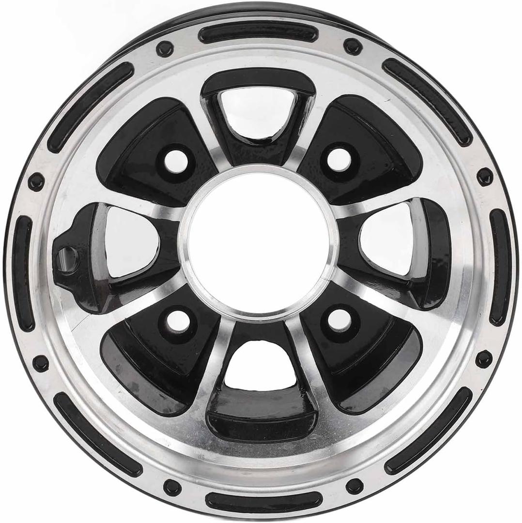 Buachois ATV Wheel, 8in Aluminum Alloy Wheel Rim, High Strength Sporty Look, Compatible with ATV Quad Buggy
