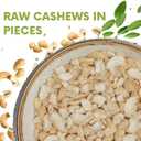 SANO Raw Cashew Pieces 32oz (2lb) Cashews Nuts, Fresh Unsalted cashew in Resealable Pack, No Salt Cashews Nuts, Raw Cashew Unsalted for Snacking & Cooking & Vegan Recipes (EXP 02/15/26)
