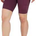 Yogalicious Womens High Waisted Biker Shorts Workout Running Spandex Yoga Shorts 3.5", 5", 7", 9" (XS)