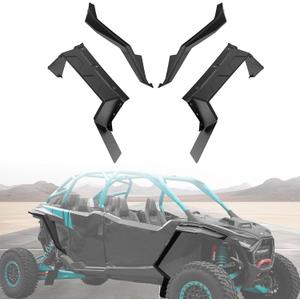 Fender Flares for 2025 Polaris RZR PRO XP/R/S, Front & Rear Combined Full Coverage Mud Flaps Splash Guards for RZR PRO XP XP4/R R4/S S4 2025+ Accessories, Replace #2890407