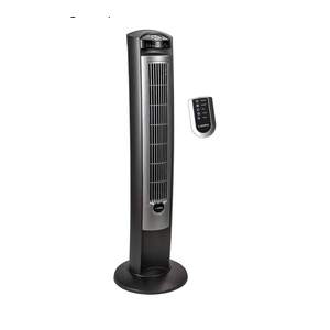Lasko Oscillating Tower Fan with Remote, Quiet Floor Fans for Bedroom, 42", Silver T42951 Lasko Oscillating Tower Fan with Remote, Quiet Floor Fans for Bedroom, 42", Silver T42951