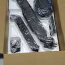 Dual Monitor Mount Fits Max 39" Computer Screen, Hold 4.4-33 lbs Each Ultrawide Desk Mount, Adjustable Gas Spring Double Monitor Arm, Monitor Stand for 2 Monitors with USB, VESA