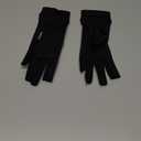 FREETOO Compression Gloves Women Men for Sleeping, Rheumatoid Arthritis Gloves for Women for Wrist Thumb Pain, Carpal Tunnel Relief Gloves for Work, Nerve Pain,Edema Fit Palm 6.8''-7.3'' Black S